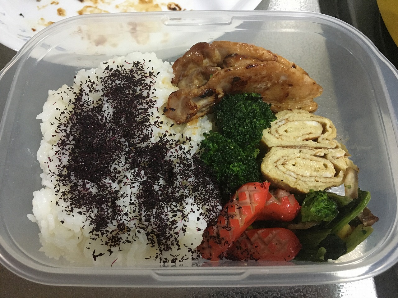 写真：豚の生姜焼き弁当