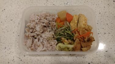 彩りが悪い弁当